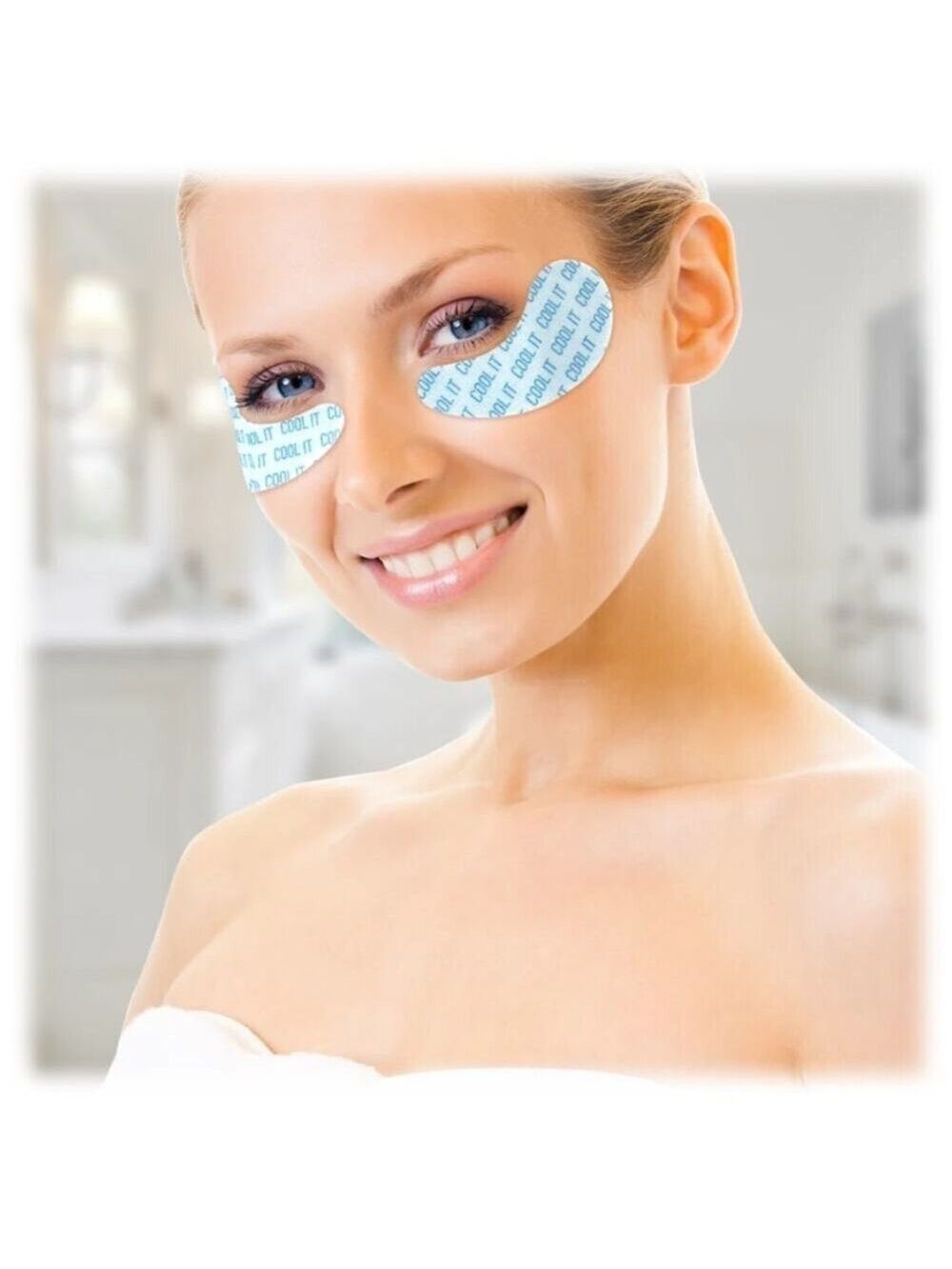 COOLING UNDER EYE MASKS- ELIMINATES DARK CIRCLES AND PUFFINESS UNDER EYES NEW! - Picture 4 of 5